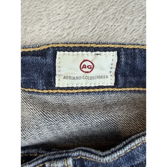 AG Adriano Goldschmied Jean Women's 24r The Stilt Cigarette Leg Blue Whisker USA - Picture 6 of 13